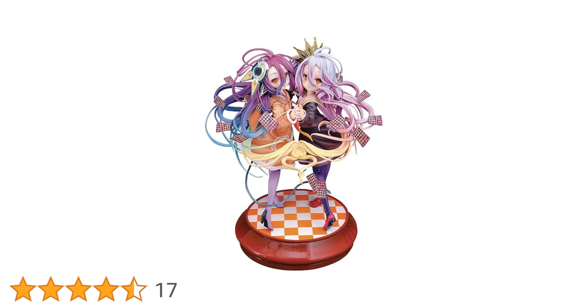 Amazon.co.jp: ノーゲーム ノーライフ ゼロ 白&シュヴィ 1/7